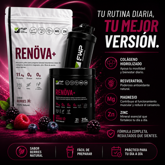 COLAGENO RENOVA +(SIENTETE MAS FUERTE Y ACTIVO CADA DIA)